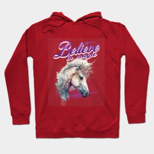 Believe in Magic Unicorns (horse) Hoodie